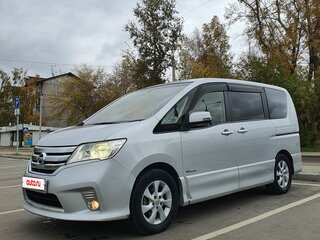 2012 Nissan Serena IV (C26), серебристый, 1320000 рублей, вид 2