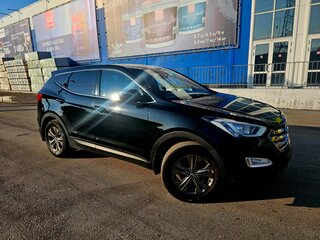 2012 Hyundai Santa Fe III, чёрный, 1900000 рублей, вид 3