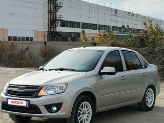 2012 Lada (ВАЗ) Granta I, серебристый, 320000 рублей, вид 1
