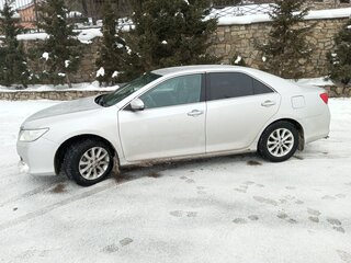2012 Toyota Camry VII (XV50), серебристый, 1580000 рублей, вид 4