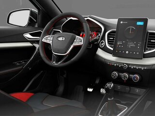 2026 Lada (ВАЗ) Vesta Sport I Рестайлинг (NG), серый, 2422000 рублей, вид 2