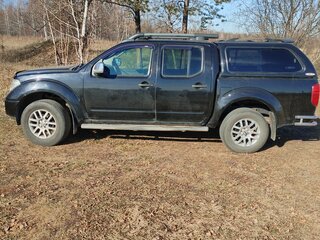 2008 Nissan Navara (Frontier) III (D40), чёрный, 1350000 рублей, вид 3