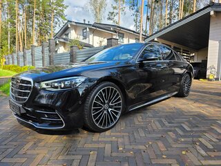 2021 Mercedes-Benz S-Класс 400 d Long 4MATIC VII (W223), чёрный, 12000000 рублей, вид 1