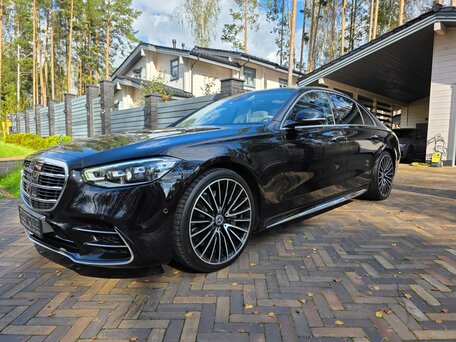 2021 Mercedes-Benz S-Класс 400 d 4MATIC VII (W223), чёрный, 12000000 рублей, вид 1