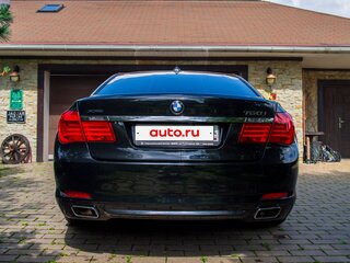 2009 BMW 7 серии 750i xDrive V (F01/F02/F04), чёрный, 3190000 рублей, вид 3