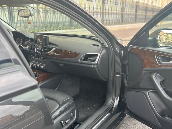 2015 Audi A6 IV (C7) Рестайлинг, серый, 1490000 рублей - вид 19
