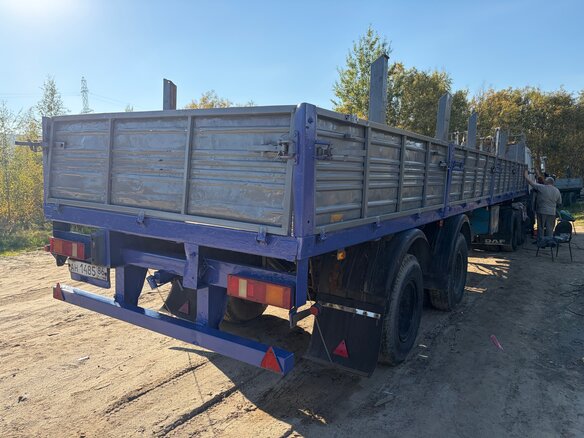 2006 КамАЗ 54115, серый, 800000 рублей - вид 5