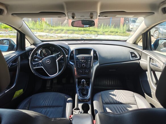 2013 Opel Astra J Рестайлинг, синий - вид 14