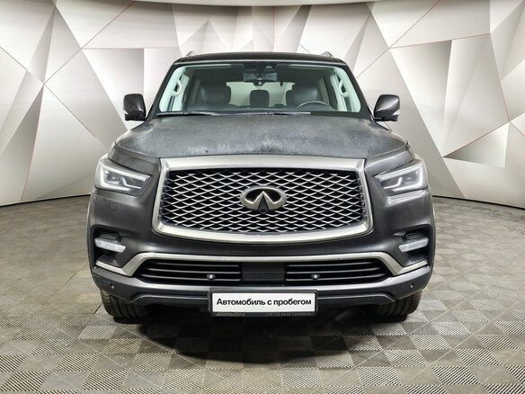 2018 Infiniti QX80 I Рестайлинг 2, чёрный, 3300000 рублей - вид 6