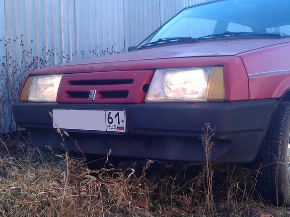 2005 Lada (ВАЗ) 2108, красный, 88000 рублей