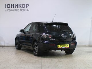 2007 Mazda 3 I (BK) Рестайлинг, чёрный, 519000 рублей, вид 4