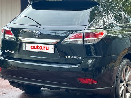 2013 Lexus RX 450h III Рестайлинг, чёрный, 3499000 рублей, вид 3