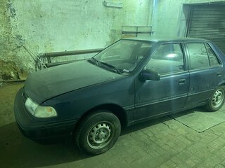 1993 Hyundai Excel II, синий, 350000 рублей, вид 3