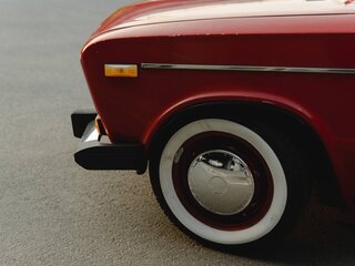 1998 Lada (ВАЗ) 2106 4-speed, красный, 190000 рублей, вид 2