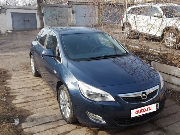 2011 Opel Astra J, синий, 1300000 рублей - вид 5