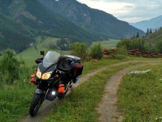 2002 Suzuki V-Strom 1000, синий, 359000 рублей, вид 2