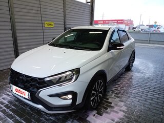 2023 Lada (ВАЗ) Vesta Cross I Рестайлинг (NG), белый, 1450000 рублей, вид 3
