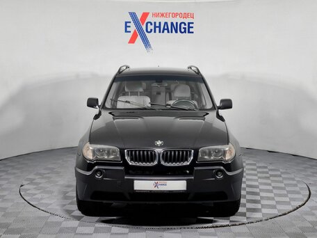 2005 BMW X3 30i I (E83), чёрный, 649000 рублей, вид 2