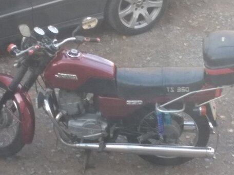 1987 Jawa 350/638, красный, 300000 рублей, вид 1