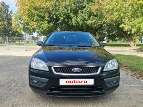 2007 Ford Focus II, чёрный, 580000 рублей, вид 1