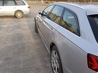 2015 Audi A6 IV (C7) Рестайлинг, серебристый, 2000000 рублей, вид 4