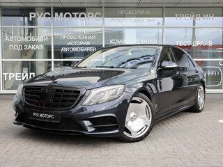 2014 Mercedes-Benz S-Класс 500 Long VI (W222, C217), чёрный, 2800000 рублей, вид 1