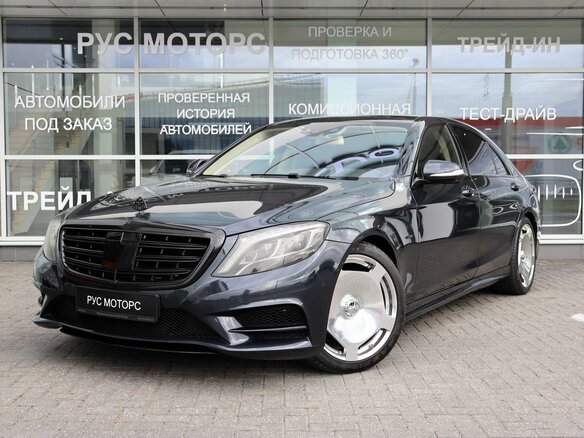 2014 Mercedes-Benz S-Класс 500 Long VI (W222, C217), чёрный, 2500000 рублей