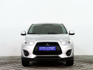 2014 Mitsubishi ASX I Рестайлинг, серебристый, 1199000 рублей, вид 3