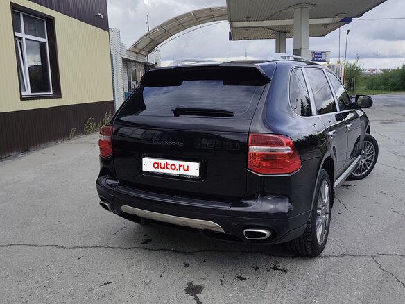 2009 Porsche Cayenne Diesel I Рестайлинг (957), чёрный, 1450000 рублей - вид 2
