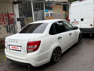 2019 Lada (ВАЗ) Granta I Рестайлинг, белый, 430000 рублей, вид 3