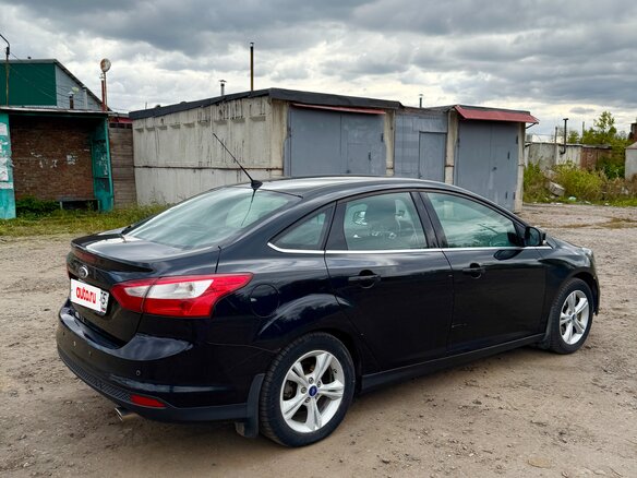 2012 Ford Focus III, чёрный, 730000 рублей - вид 1