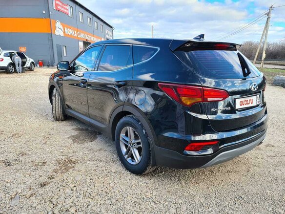 2017 Hyundai Santa Fe III Рестайлинг, чёрный, 2180000 рублей - вид 9