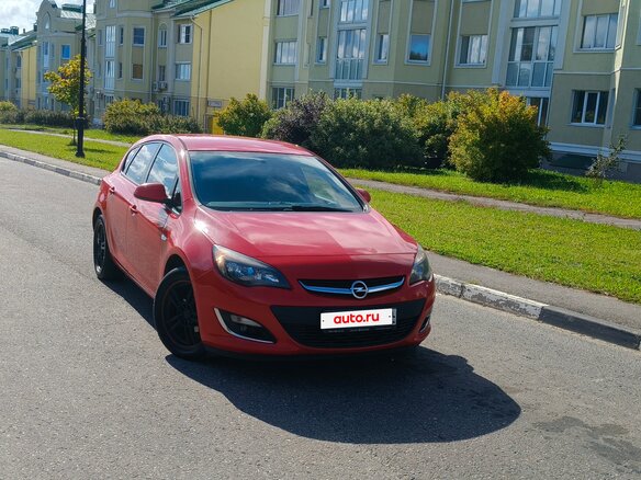 2012 Opel Astra J Рестайлинг, красный, 840000 рублей - вид 9