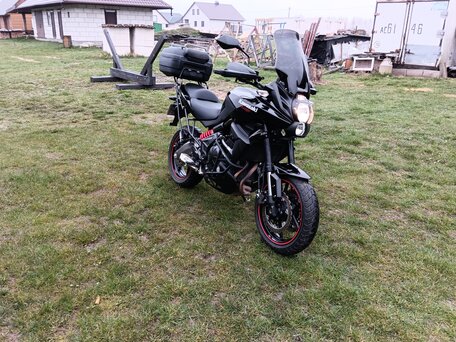 2015 Kawasaki Versys 650, чёрный, 555213 рублей, вид 3
