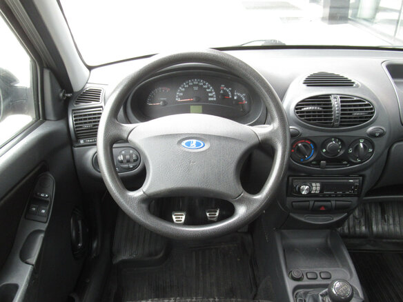 2012 Lada (ВАЗ) Kalina I, бежевый - вид 12