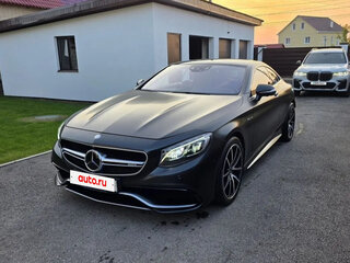 2015 Mercedes-Benz S-Класс AMG 63 AMG III (W222, C217), чёрный, 6300000 рублей, вид 3