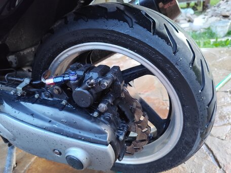 2003 Yamaha TMAX, чёрный, 345000 рублей, вид 5