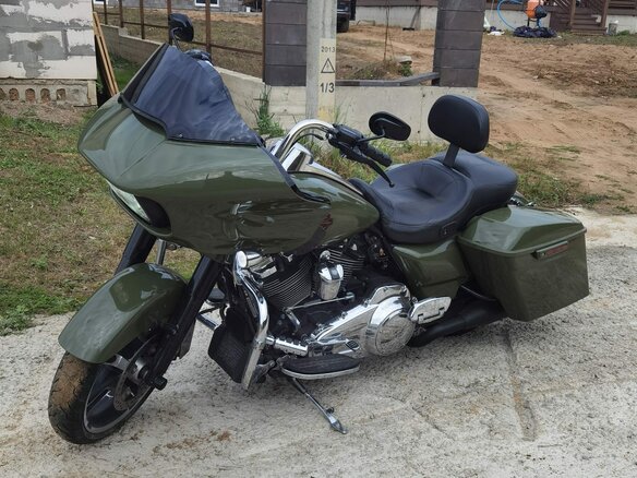 2016 Harley-Davidson Road Glide Special, зелёный, 1248101 рублей - вид 3