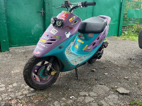 2007 Honda Dio, пурпурный, 70000 рублей, вид 4