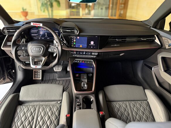 2021 Audi S3 IV (8Y), чёрный - вид 6