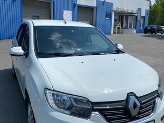 2021 Renault Logan II Рестайлинг, белый, 1100000 рублей, вид 2