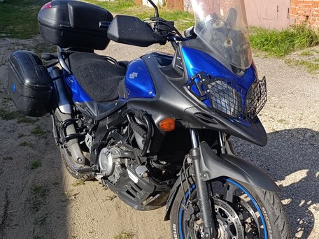 2013 Suzuki V-Strom DL 650, синий, 550000 рублей, вид 2