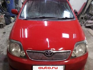 2000 Toyota Corolla Fielder IX (E120, E130), красный, 350000 рублей, вид 2