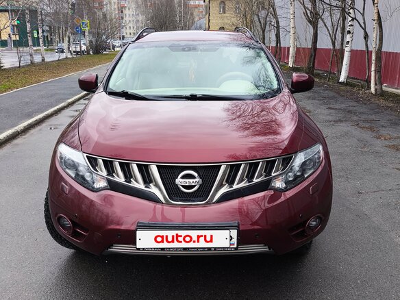 2010 Nissan Murano II (Z51), красный, 1050000 рублей - вид 1
