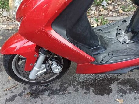 2016 Yamaha Majesty 155S, красный, 210000 рублей, вид 4