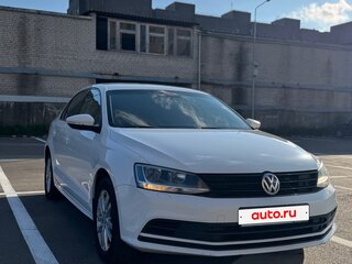 2015 Volkswagen Jetta VI Рестайлинг, белый, 950000 рублей, вид 3