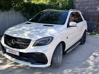 2013 Mercedes-Benz M-Класс AMG 63 AMG III (W166), белый, 2400000 рублей, вид 1