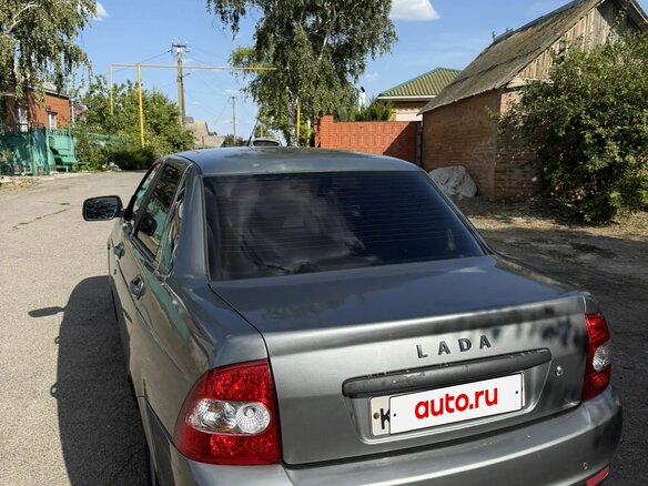 2010 Lada (ВАЗ) Priora I, серый, 260000 рублей - вид 6