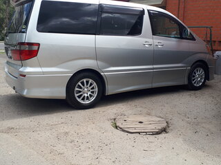 2004 Toyota Alphard I, серебристый, 1500000 рублей, вид 2