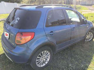 2012 Suzuki SX4 I (Classic) Рестайлинг, синий, 860000 рублей, вид 4